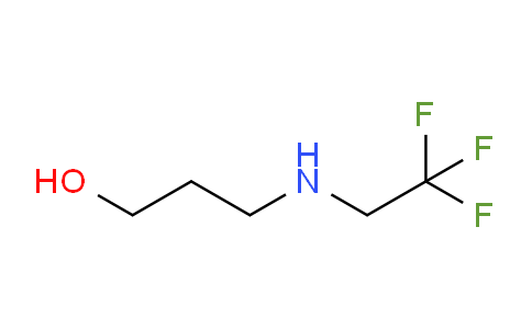 CAS No. 767629-92-5, 3-((2,2,2-Trifluoroethyl)amino)propan-1-ol