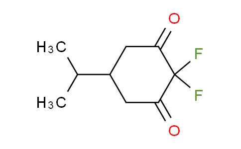 CAS No. 1031926-87-0, 2,2-Difluoro-5-isopropylcyclohexane-1,3-dione