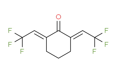CAS No. 141023-10-1, 2,6-Bis(2,2,2-trifluoroethylidene)cyclohexanone