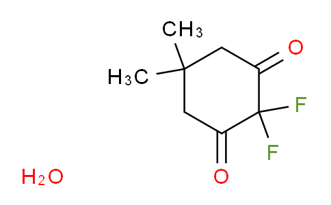 CAS No. 1314974-61-2, 2,2-Difluoro-5,5-dimethylcyclohexane-1,3-dione hydrate