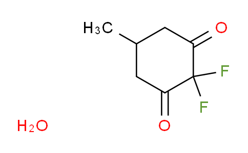 CAS No. 1314974-49-6, 2,2-Difluoro-5-methylcyclohexane-1,3-dione hydrate