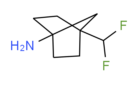 CAS No. 1245647-64-6, 4-(Difluoromethyl)bicyclo[2.2.1]heptan-1-amine