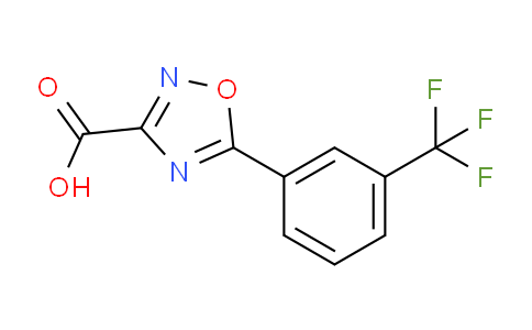 CAS No. 163720-44-3, 5-(3-(Trifluoromethyl)phenyl)-1,2,4-oxadiazole-3-carboxylic acid