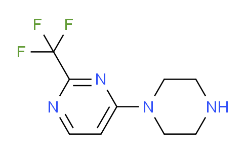 CAS No. 503146-12-1, 4-(Piperazin-1-yl)-2-(trifluoromethyl)pyrimidine