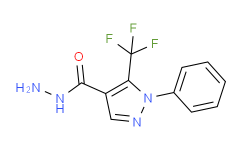 CAS No. 175137-32-3, 1-Phenyl-5-(trifluoromethyl)-1H-pyrazole-4-carbohydrazide