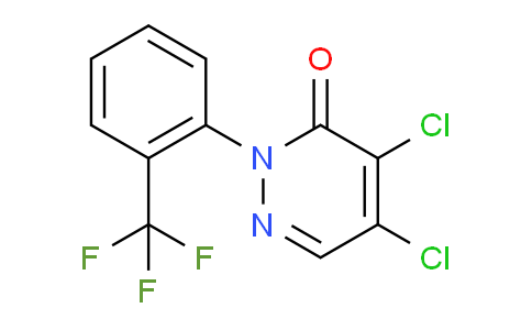 DY722279 | 41933-32-8 | 4,5-Dichloro-2-(2-(trifluoromethyl)phenyl)pyridazin-3(2H)-one
