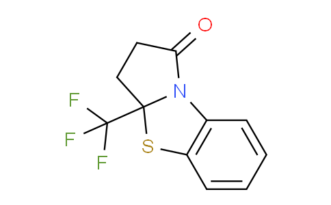 CAS No. 1191890-53-5, 3a-(Trifluoromethyl)-3,3a-dihydrobenzo[d]pyrrolo[2,1-b]thiazol-1(2H)-one