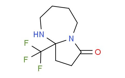 CAS No. 1186600-12-3, 9a-(Trifluoromethyl)hexahydro-1H-pyrrolo[1,2-a][1,3]diazepin-7(8H)-one