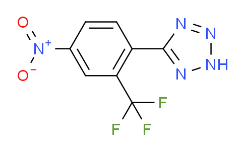 CAS No. 1192263-78-7, 5-(4-Nitro-2-(trifluoromethyl)phenyl)-2H-tetrazole