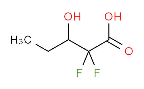 CAS No. 1233233-76-5, 2,2-Difluoro-3-hydroxypentanoic acid