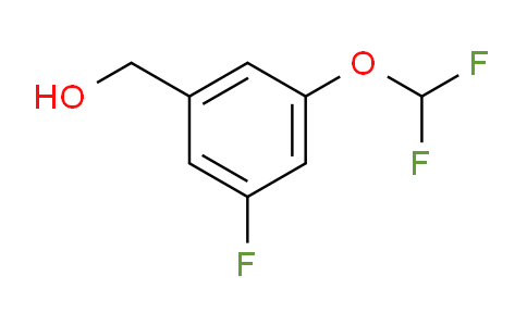 CAS No. 1242252-26-1, (3-(Difluoromethoxy)-5-fluorophenyl)methanol