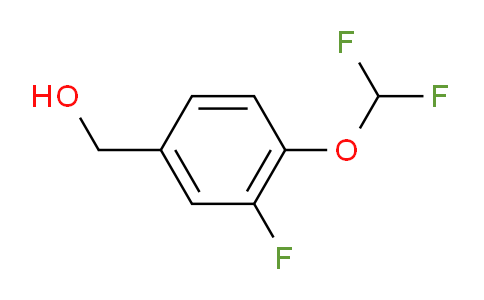 CAS No. 1242252-59-0, (4-(difluoromethoxy)-3-fluorophenyl)methanol