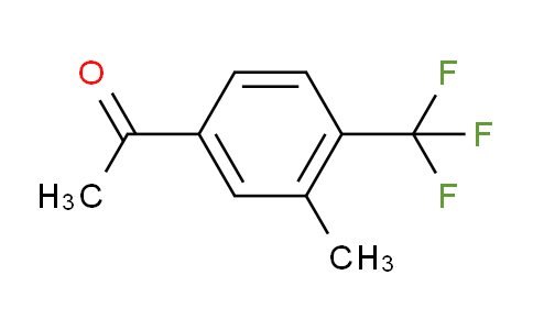CAS No. 851262-60-7, 1-(3-Methyl-4-(trifluoromethyl)phenyl)ethanone