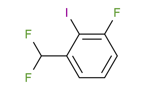 CAS No. 1261647-51-1, 1-fluoro-3-(difluoromethyl)-2-iodobenzene