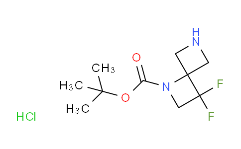CAS No. 2102412-20-2, tert-butyl 3,3-difluoro-1,6-diazaspiro[3.3]heptane-1-carboxylate hydrochloride