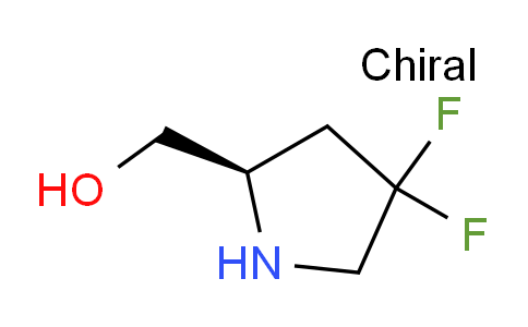 CAS No. 1315691-45-2, [(2R)-4,4-difluoropyrrolidin-2-yl]methanol
