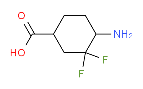 CAS No. 2231676-45-0, 4-amino-3,3-difluoro-cyclohexanecarboxylic acid