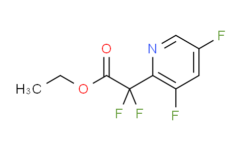 CAS No. 1838637-13-0, ethyl 2-(3,5-difluoropyridin-2-yl)-2,2-difluoroacetate
