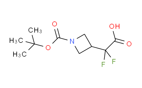 CAS No. 1781091-41-5, 2-{1-[(tert-butoxy)carbonyl]azetidin-3-yl}-2,2-difluoroacetic acid