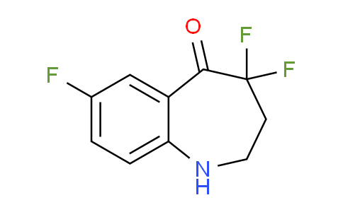 CAS No. 2306270-94-8, 4,4,7-trifluoro-2,3,4,5-tetrahydro-1H-1-benzazepin-5-one