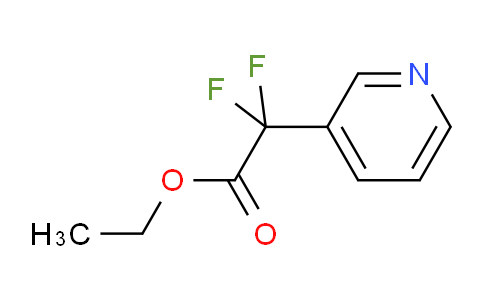 CAS No. 1247716-64-8, ethyl 2,2-difluoro-2-(pyridin-3-yl)acetate