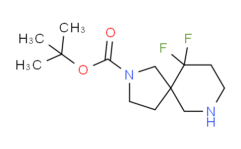 CAS No. 1263177-69-0, tert-butyl 10,10-difluoro-2,7-diazaspiro[4.5]decane-2-carboxylate