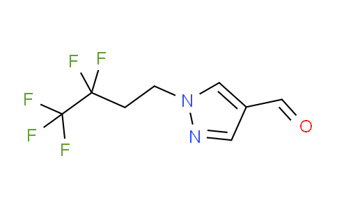 CAS No. 1779120-76-1, 1-(3,3,4,4,4-pentafluorobutyl)-1H-pyrazole-4-carbaldehyde