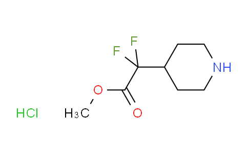 CAS No. 2227206-34-8, methyl 2,2-difluoro-2-(4-piperidyl)acetate;hydrochloride