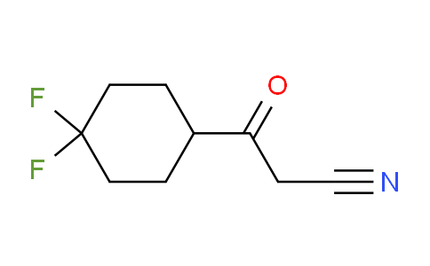 CAS No. 1546403-48-8, 3-(4,4-difluorocyclohexyl)-3-oxopropanenitrile