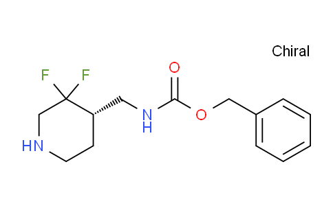 DY722417 | 2227198-54-9 | benzyl N-{[(4S)-3,3-difluoropiperidin-4-yl]methyl}carbamate