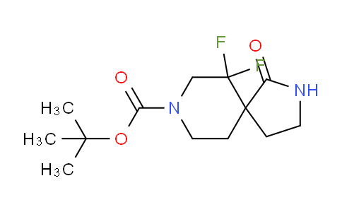CAS No. 1334417-61-6, tert-butyl 6,6-difluoro-1-oxo-2,8-diazaspiro[4.5]decane-8-carboxylate