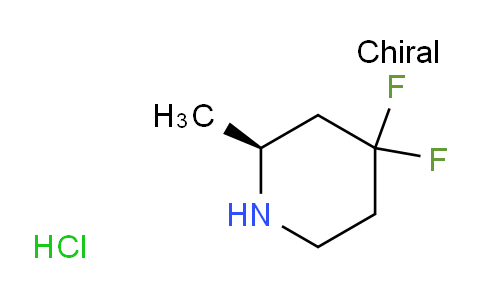 CAS No. 2227197-98-8, (2S)-4,4-difluoro-2-methylpiperidine hydrochloride