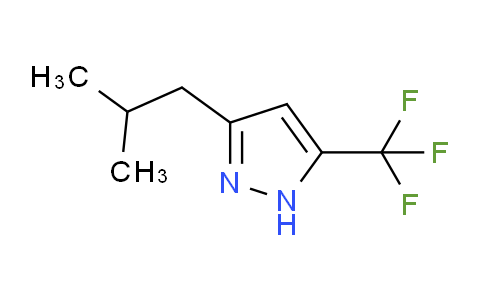 CAS No. 67294-34-2, 3-(2-methylpropyl)-5-(trifluoromethyl)-1H-pyrazole