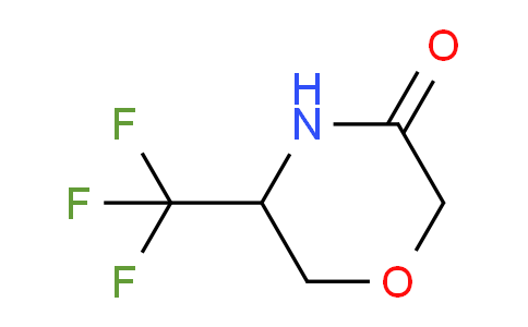 CAS No. 1211582-12-5, 5-(trifluoromethyl)morpholin-3-one