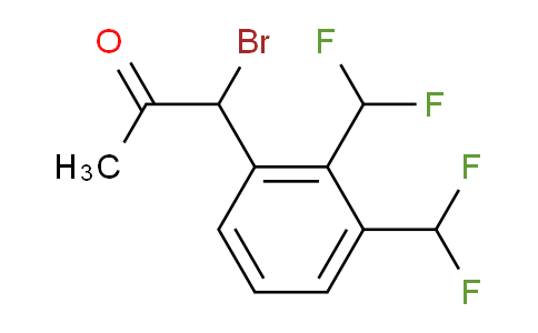 CAS No. 1807045-97-1, 1-(2,3-Bis(difluoromethyl)phenyl)-1-bromopropan-2-one