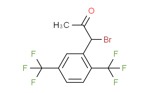 CAS No. 1803861-50-8, 1-(2,5-Bis(trifluoromethyl)phenyl)-1-bromopropan-2-one