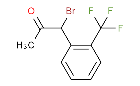 CAS No. 1803797-65-0, 1-Bromo-1-(2-(trifluoromethyl)phenyl)propan-2-one