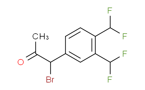 CAS No. 1806535-76-1, 1-(3,4-Bis(difluoromethyl)phenyl)-1-bromopropan-2-one