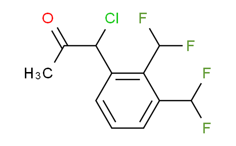 CAS No. 1803848-70-5, 1-(2,3-Bis(difluoromethyl)phenyl)-1-chloropropan-2-one