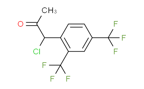 CAS No. 1806360-49-5, 1-(2,4-Bis(trifluoromethyl)phenyl)-1-chloropropan-2-one