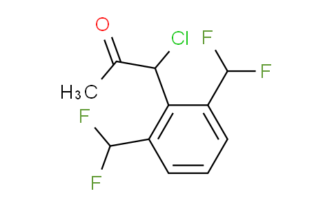 CAS No. 1804203-89-1, 1-(2,6-Bis(difluoromethyl)phenyl)-1-chloropropan-2-one
