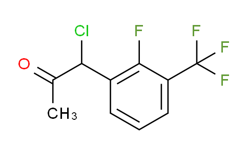 CAS No. 1804254-57-6, 1-Chloro-1-(2-fluoro-3-(trifluoromethyl)phenyl)propan-2-one