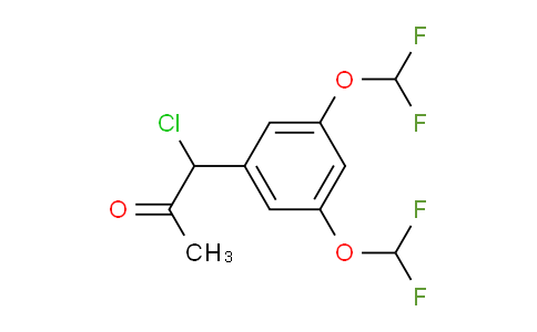 CAS No. 1806572-90-6, 1-(3,5-Bis(difluoromethoxy)phenyl)-1-chloropropan-2-one