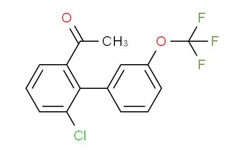 CAS No. 1261572-30-8, 1-(6-Chloro-3'-(trifluoromethoxy)biphenyl-2-yl)-ethanone
