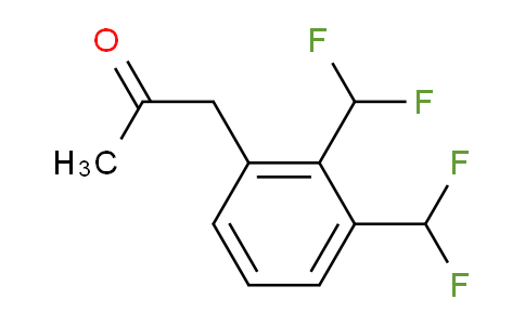 CAS No. 1806521-48-1, 1-(2,3-Bis(difluoromethyl)phenyl)propan-2-one