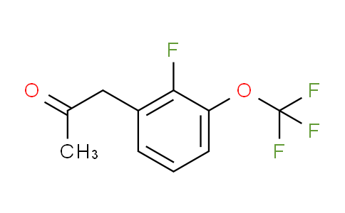 CAS No. 1804192-78-6, 1-(2-Fluoro-3-(trifluoromethoxy)phenyl)propan-2-one