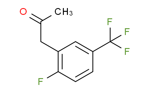 CAS No. 1305324-22-4, 1-(2-Fluoro-5-(trifluoromethyl)phenyl)propan-2-one