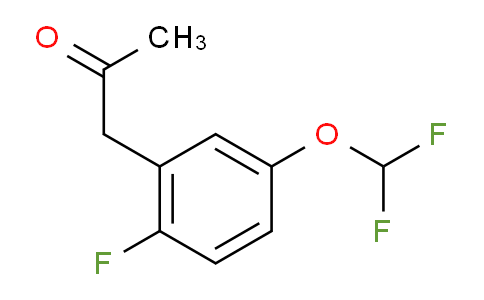 CAS No. 1804220-72-1, 1-(5-(Difluoromethoxy)-2-fluorophenyl)propan-2-one