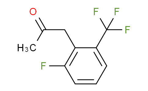 CAS No. 1305324-13-3, 1-(2-Fluoro-6-(trifluoromethyl)phenyl)propan-2-one