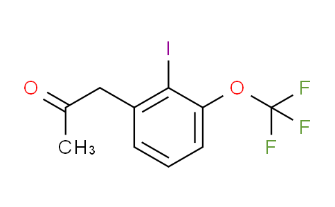 CAS No. 1806495-69-1, 1-(2-Iodo-3-(trifluoromethoxy)phenyl)propan-2-one